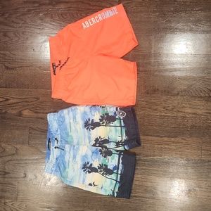 Boys Abercrombie Swim Trunks Size 5/6